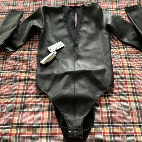 NWT NEW RICK OWENS LILIES SS21 PHLEGETHON Bodysuit - Picture 10 of 13